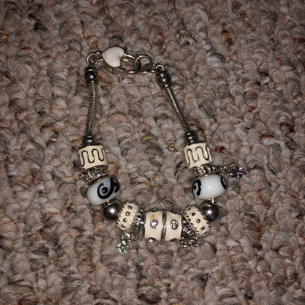 White bracelet